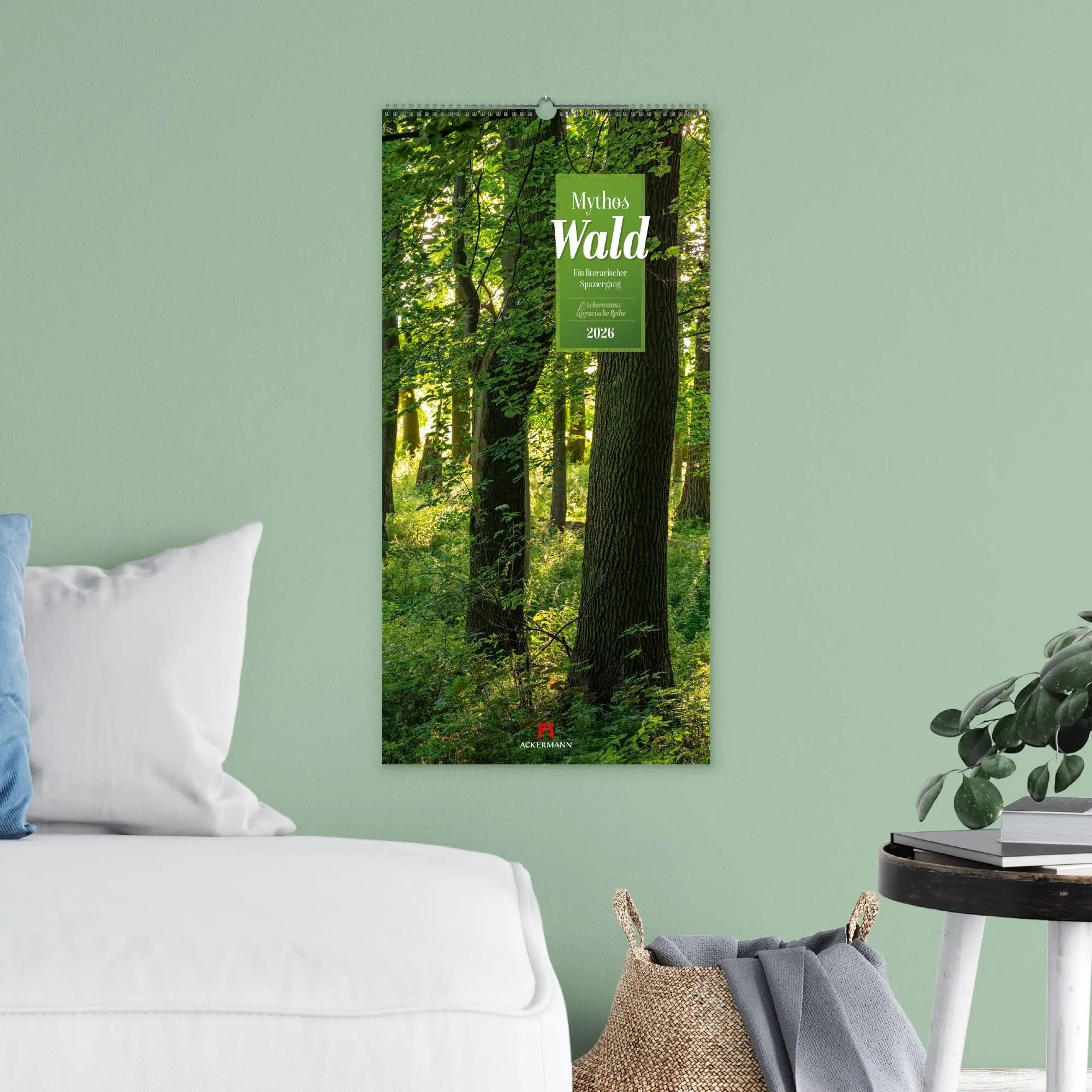 Bild: 9783838426730 | Mythos Wald Literatur-Kalender 2026 | Ackermann Kunstverlag GmbH