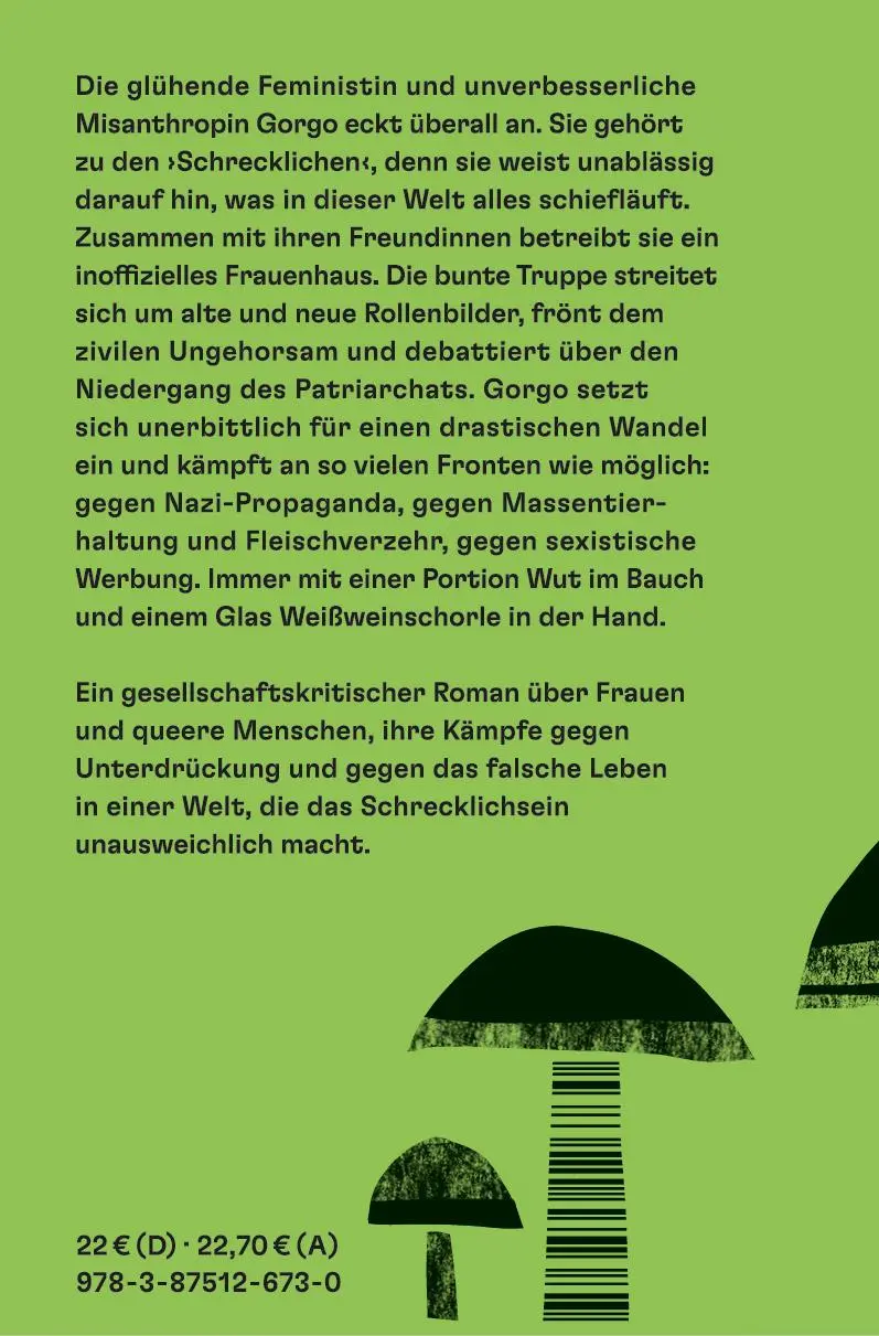 Rückseite: 9783875126730 | Die Schrecklichen | Roman | Pia Klemp | Buch | 208 S. | Deutsch | 2023