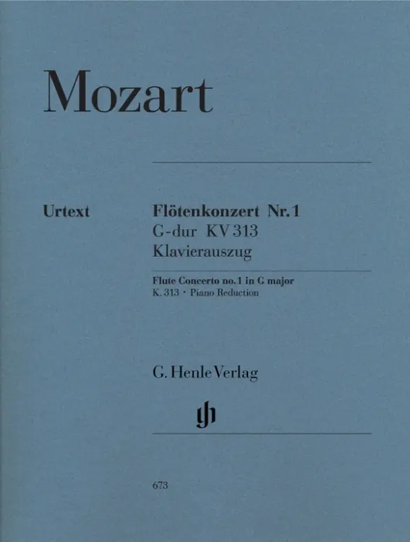 Cover: 9790201806730 | Wolfgang Amadeus Mozart - Flötenkonzert Nr. 1 G-dur KV 313 | Buch