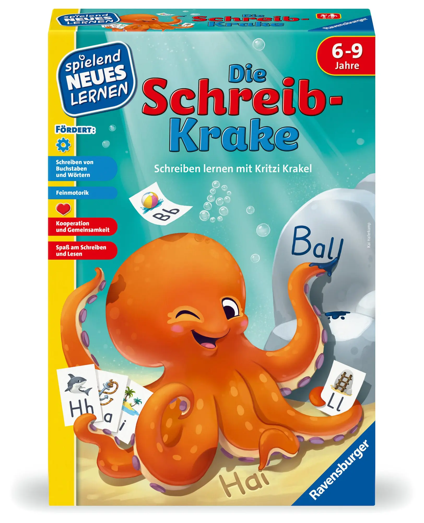 Cover: 4005556246830 | Die Schreib-Krake - Lernspiel ab 6 Jahre | Kai Haferkamp | Spiel