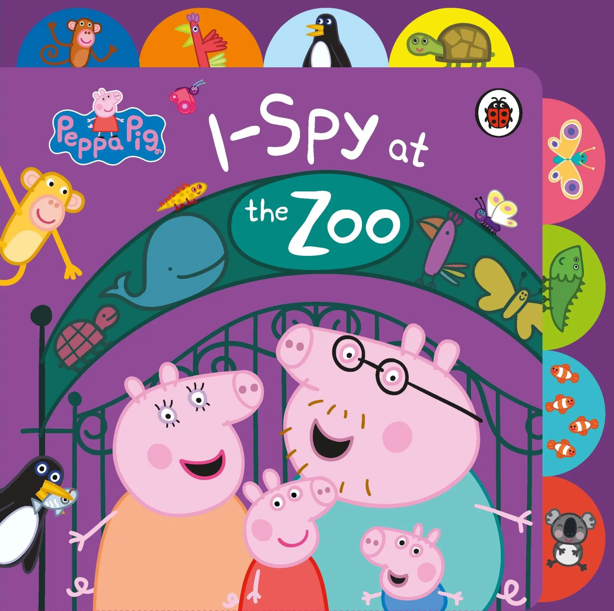Cover: 9780241716830 | Peppa Pig: I Spy at the Zoo | Tabbed Board Book | Pig Peppa | Buch