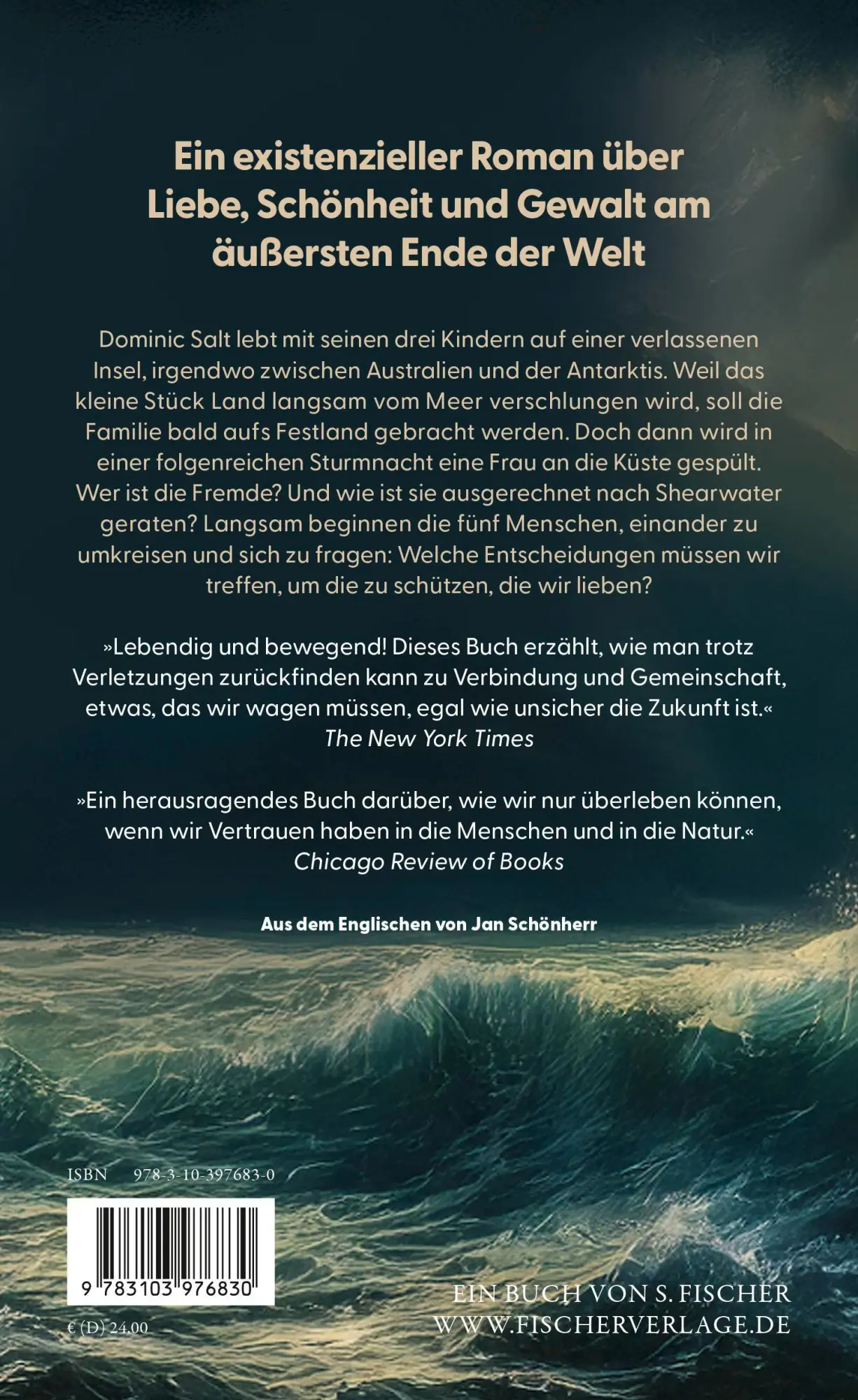 Rückseite: 9783103976830 | Die Rettung | Roman | Charlotte McConaghy | Buch | 368 S. | Deutsch
