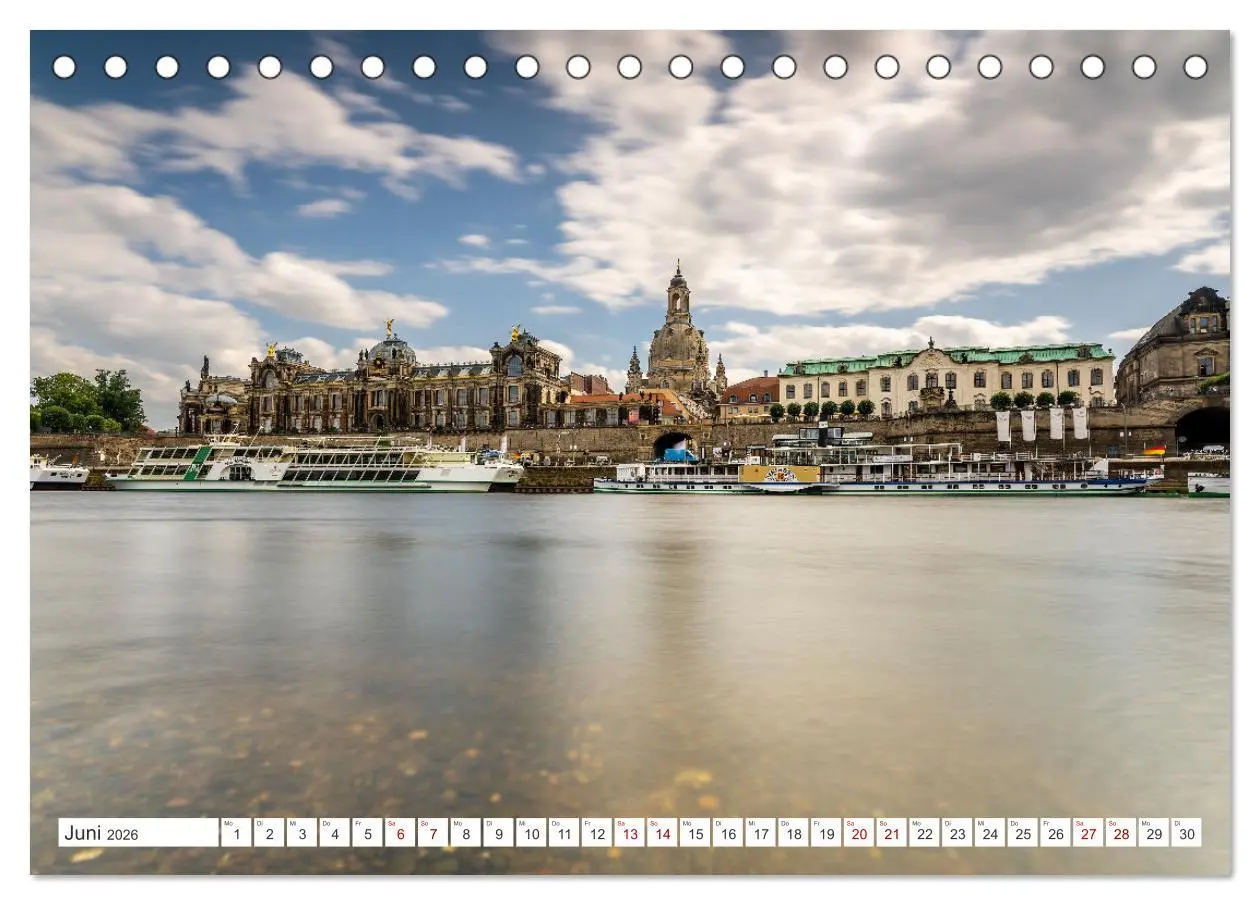 Bild: 9783457406830 | Dresden und Elbsandsteingebirge (Tischkalender 2026 DIN A5 quer),...