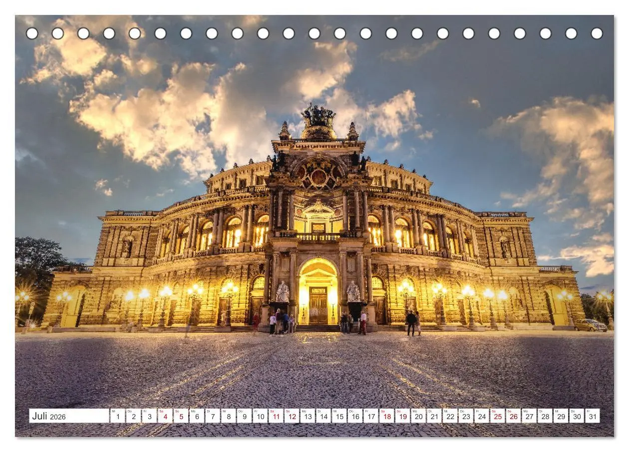 Bild: 9783457406830 | Dresden und Elbsandsteingebirge (Tischkalender 2026 DIN A5 quer),...