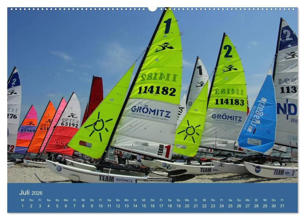 Bild: 9783516116830 | Grömitz - Ein Jahr Urlaub (hochwertiger Premium Wandkalender 2026...