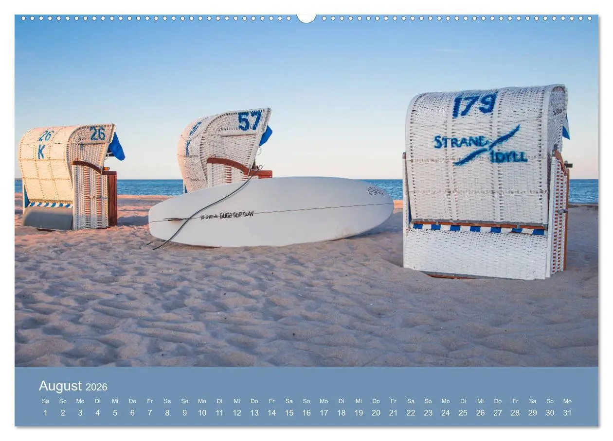 Bild: 9783516116830 | Grömitz - Ein Jahr Urlaub (hochwertiger Premium Wandkalender 2026...