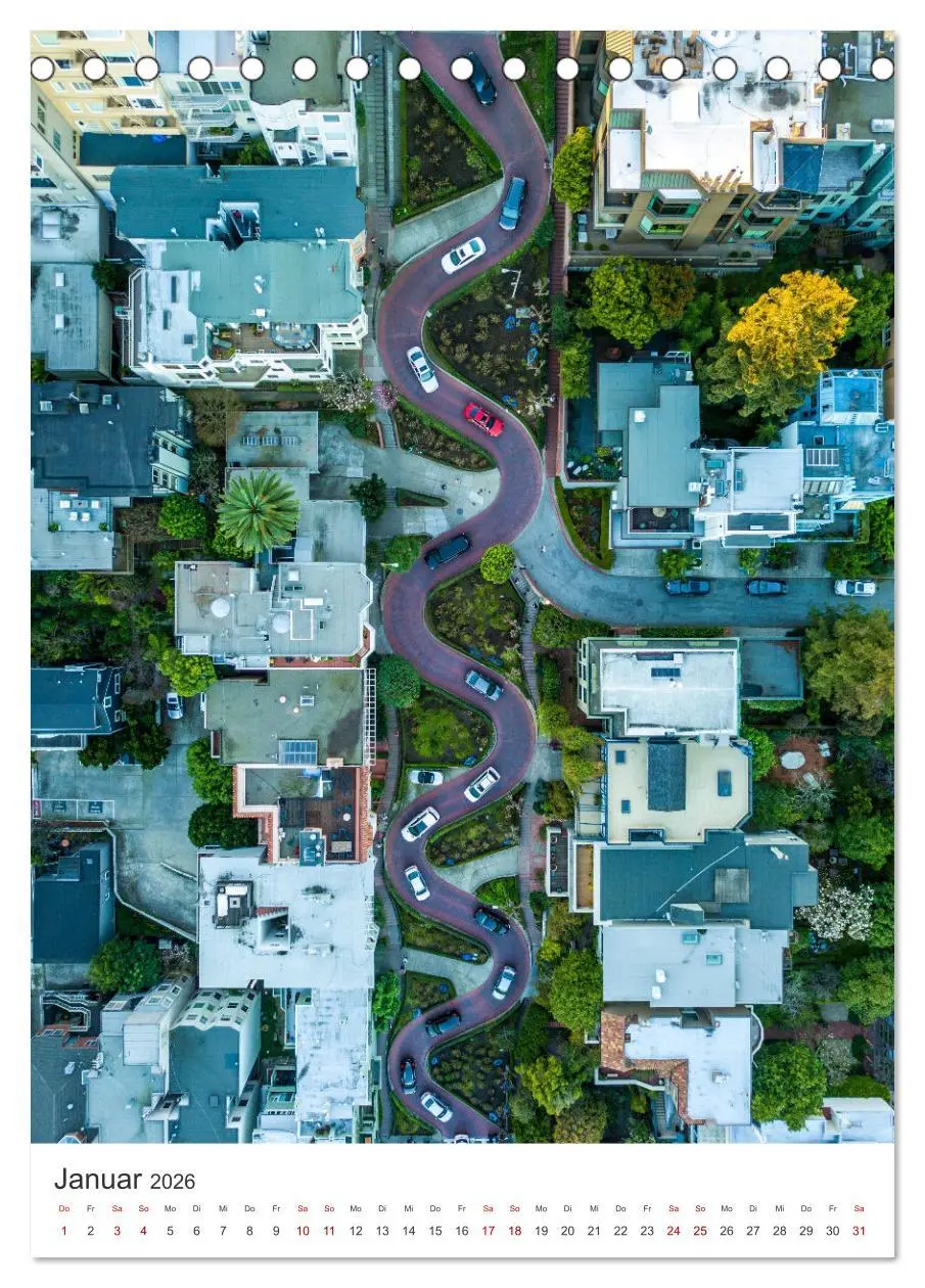 Bild: 9783516356830 | San Francisco - Cable Cars, Golden Gate Bridge und Lombard Street...