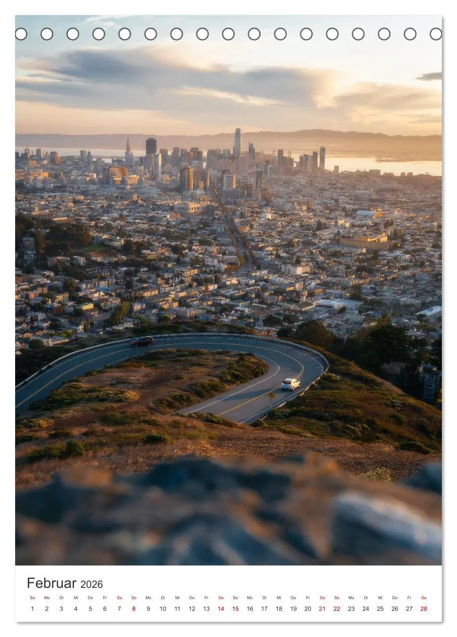 Bild: 9783516356830 | San Francisco - Cable Cars, Golden Gate Bridge und Lombard Street...