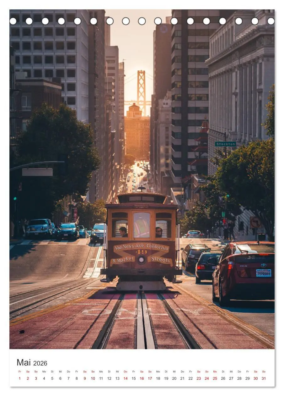 Bild: 9783516356830 | San Francisco - Cable Cars, Golden Gate Bridge und Lombard Street...