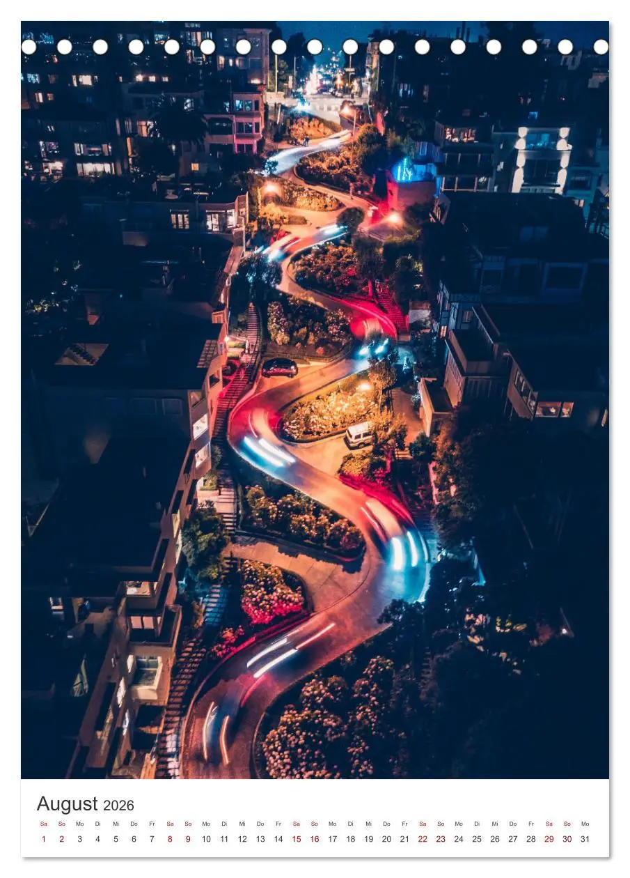 Bild: 9783516356830 | San Francisco - Cable Cars, Golden Gate Bridge und Lombard Street...