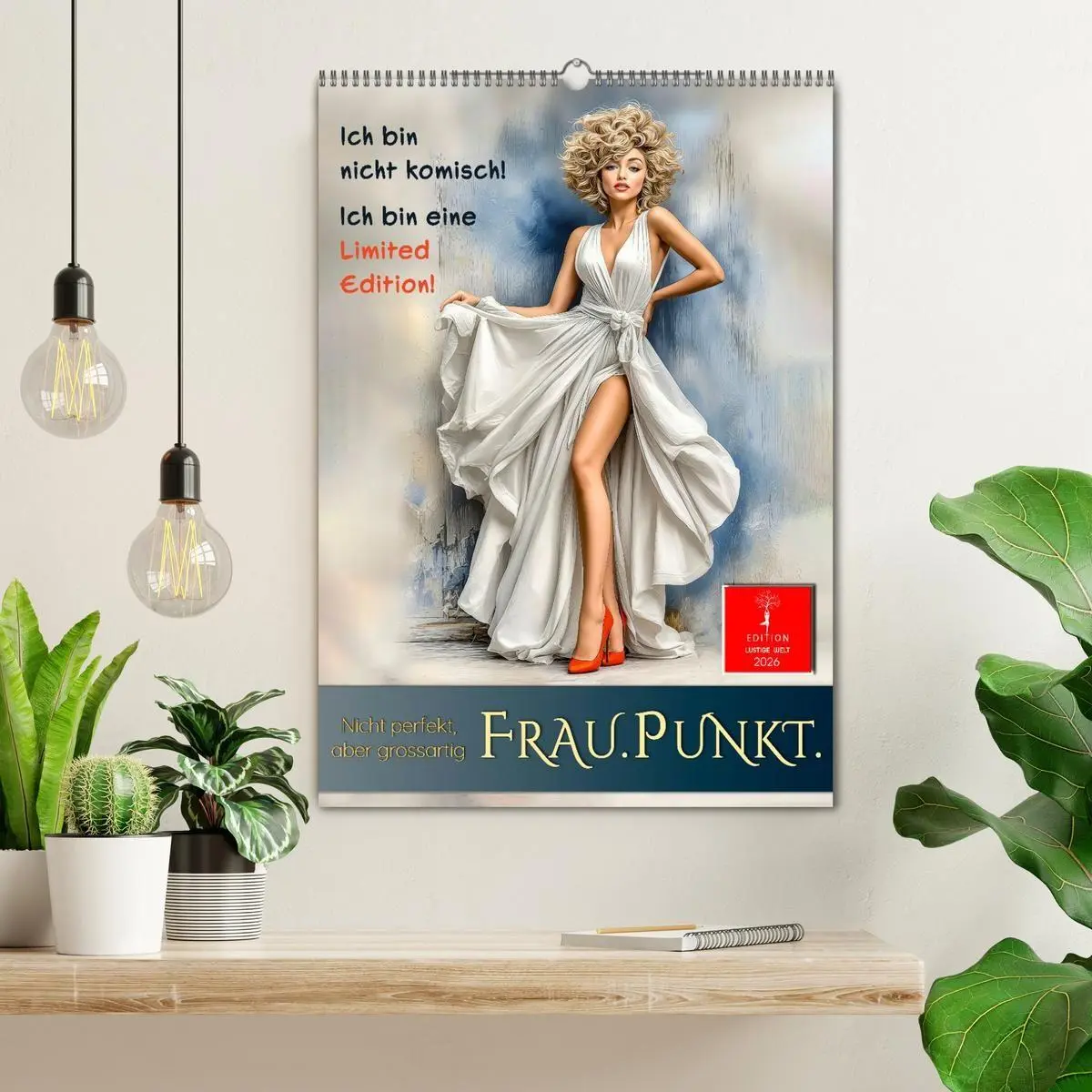 Bild: 9783516666830 | FRAU.PUNKT. (Wandkalender 2026 DIN A2 hoch), CALVENDO Monatskalender