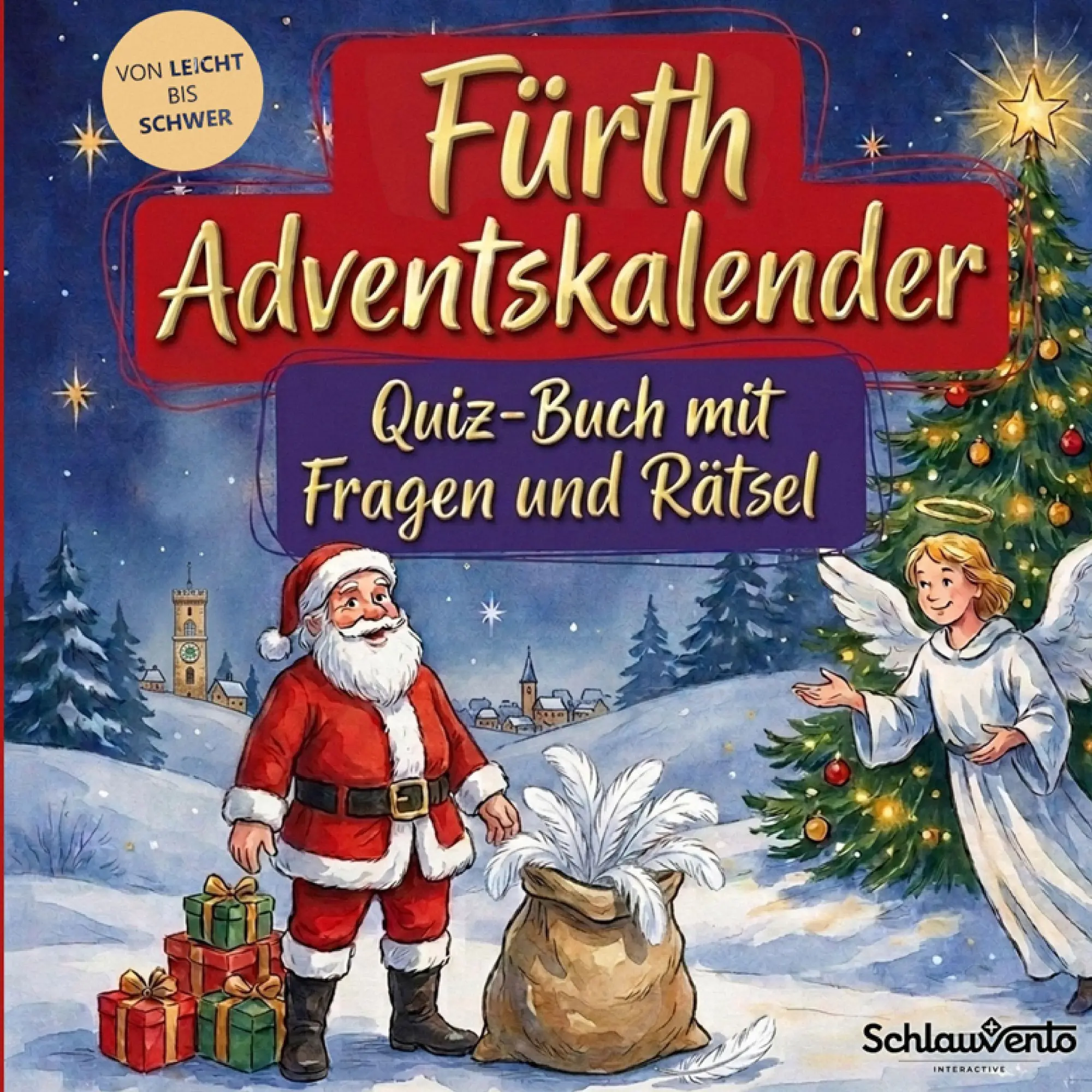 Cover: 9783693196830 | Fürth-Adventskalender: Quiz-Buch mit Fragen und Rätsel | Interactive