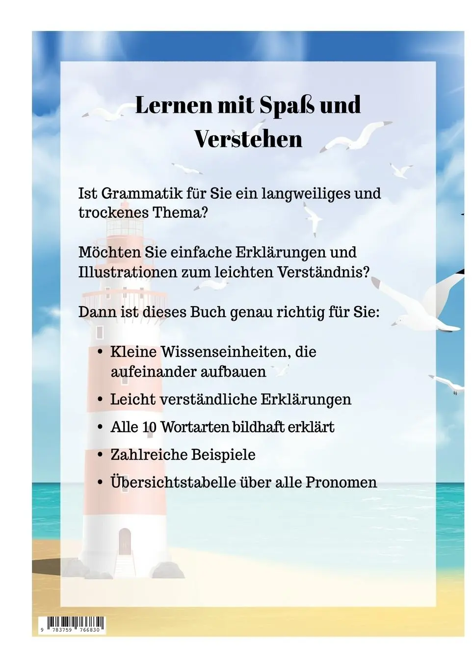 Rückseite: 9783759766830 | Grundwissen - Beginne mit den Wortarten | Teil 1: Die zehn Wortarten