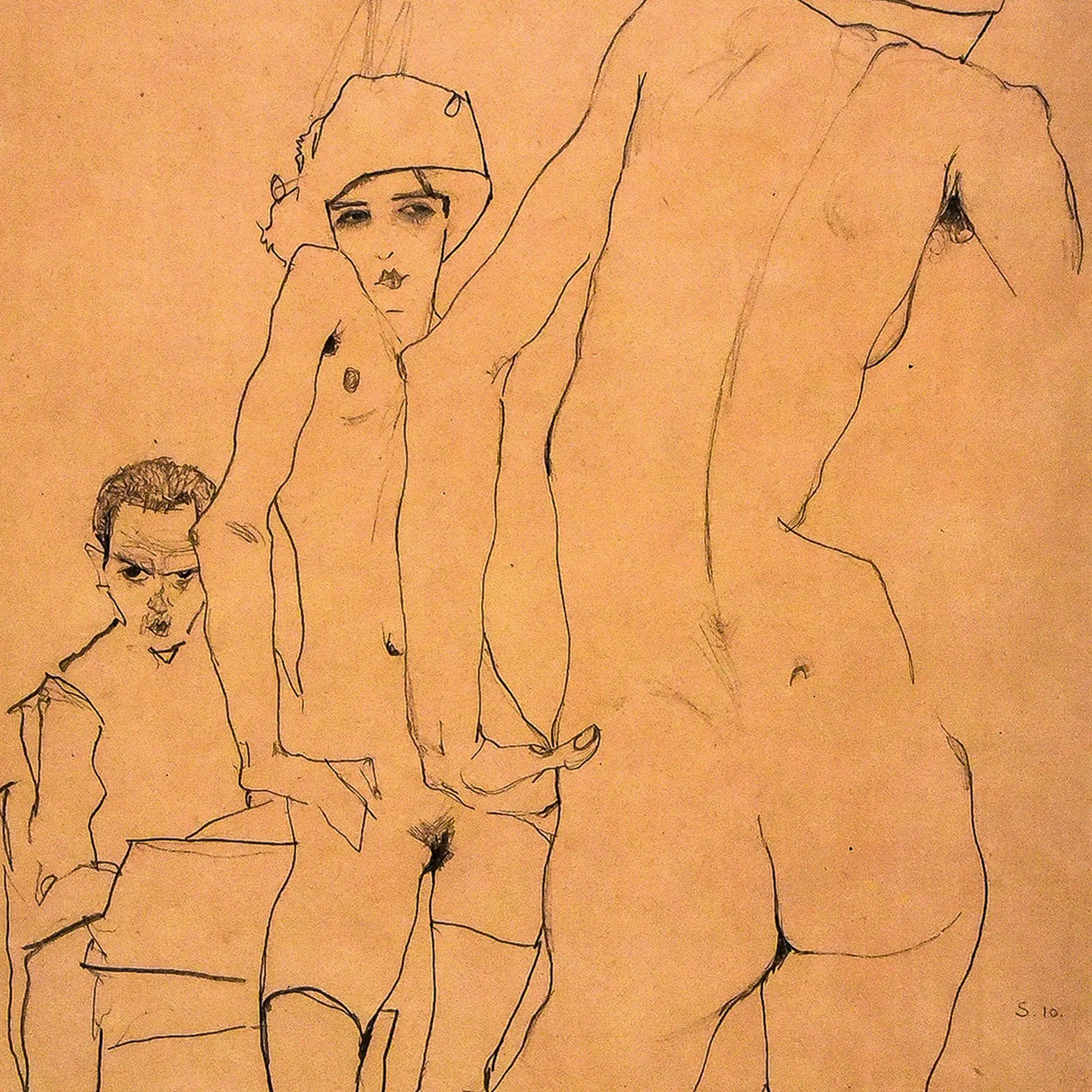 Bild: 9783959296830 | Egon Schiele - Drawings 2027 | Kalender 2027 | Kalender | 28 S. | 2027