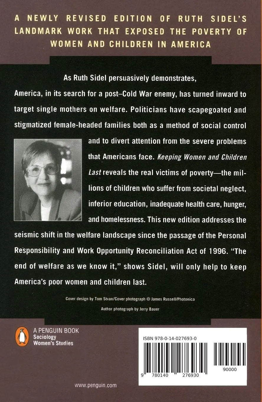 Rückseite: 9780140276930 | Keeping Women and Children Last | Ruth Sidel | Taschenbuch | Englisch