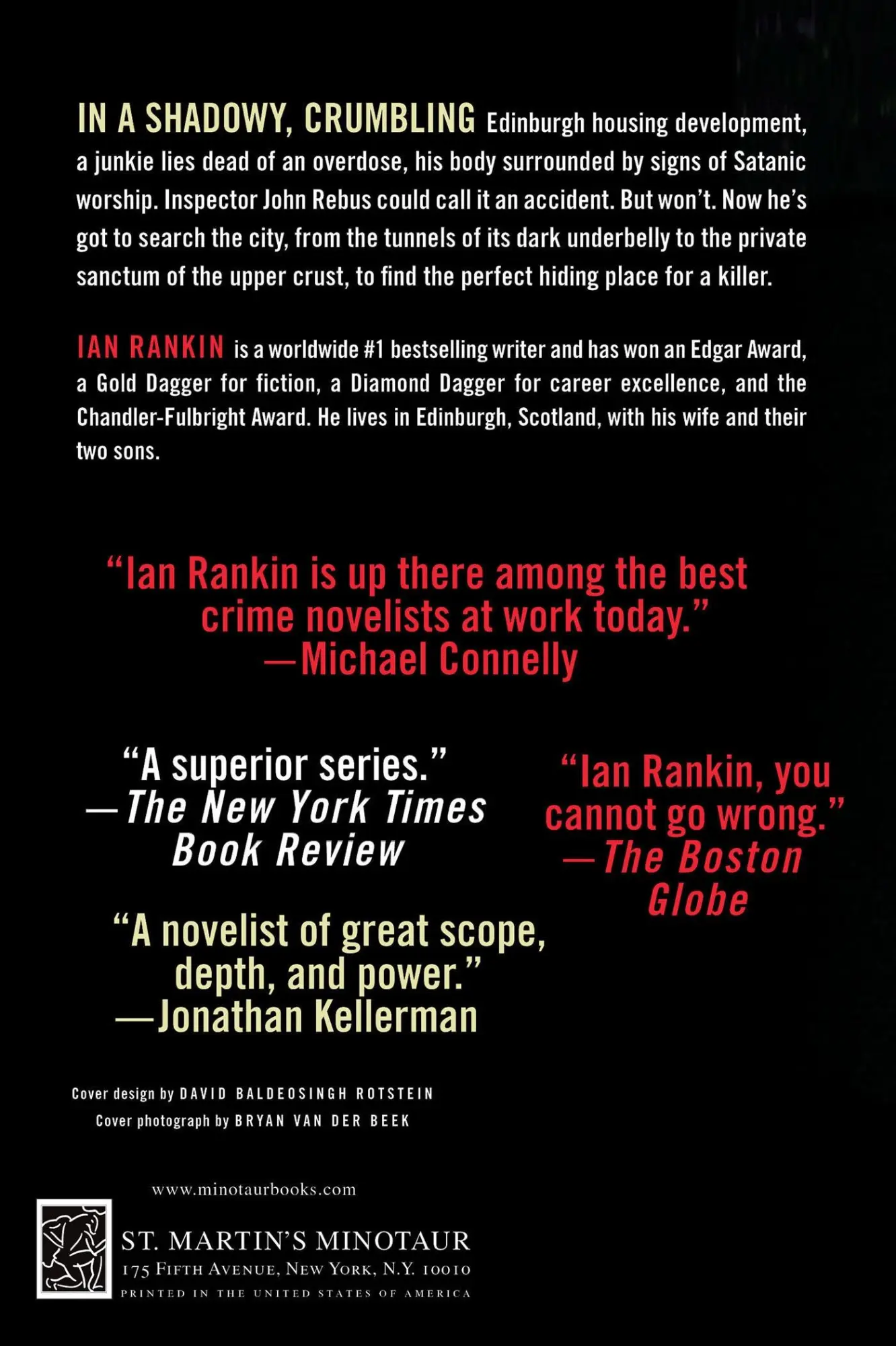 Rückseite: 9780312536930 | Hide and Seek | Ian Rankin | Taschenbuch | Kartoniert / Broschiert