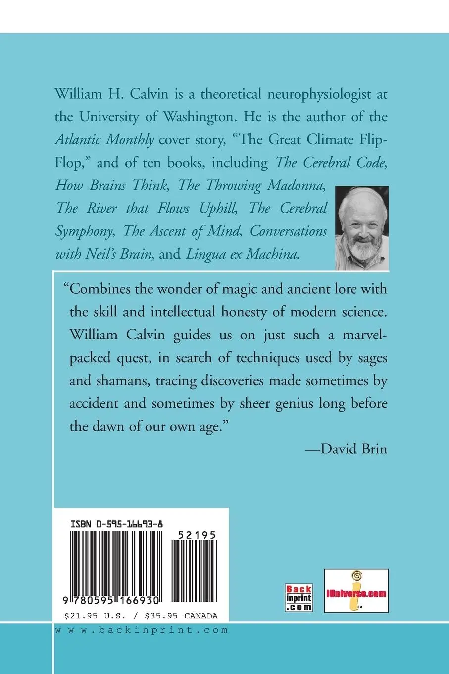 Rückseite: 9780595166930 | How the Shaman Stole the Moon | William H. Calvin | Taschenbuch | 2001