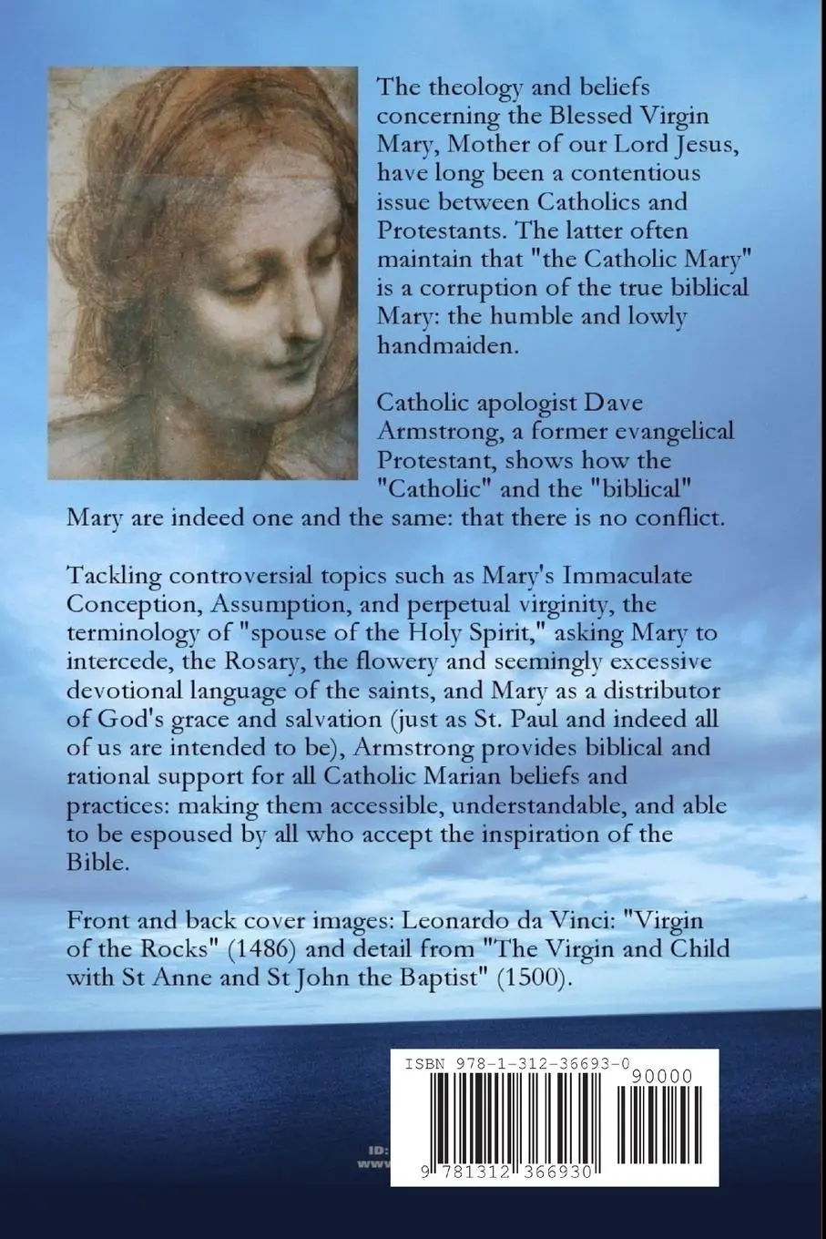 Rückseite: 9781312366930 | "The Catholic Mary" | Quite Contrary to the Bible? | Dave Armstrong