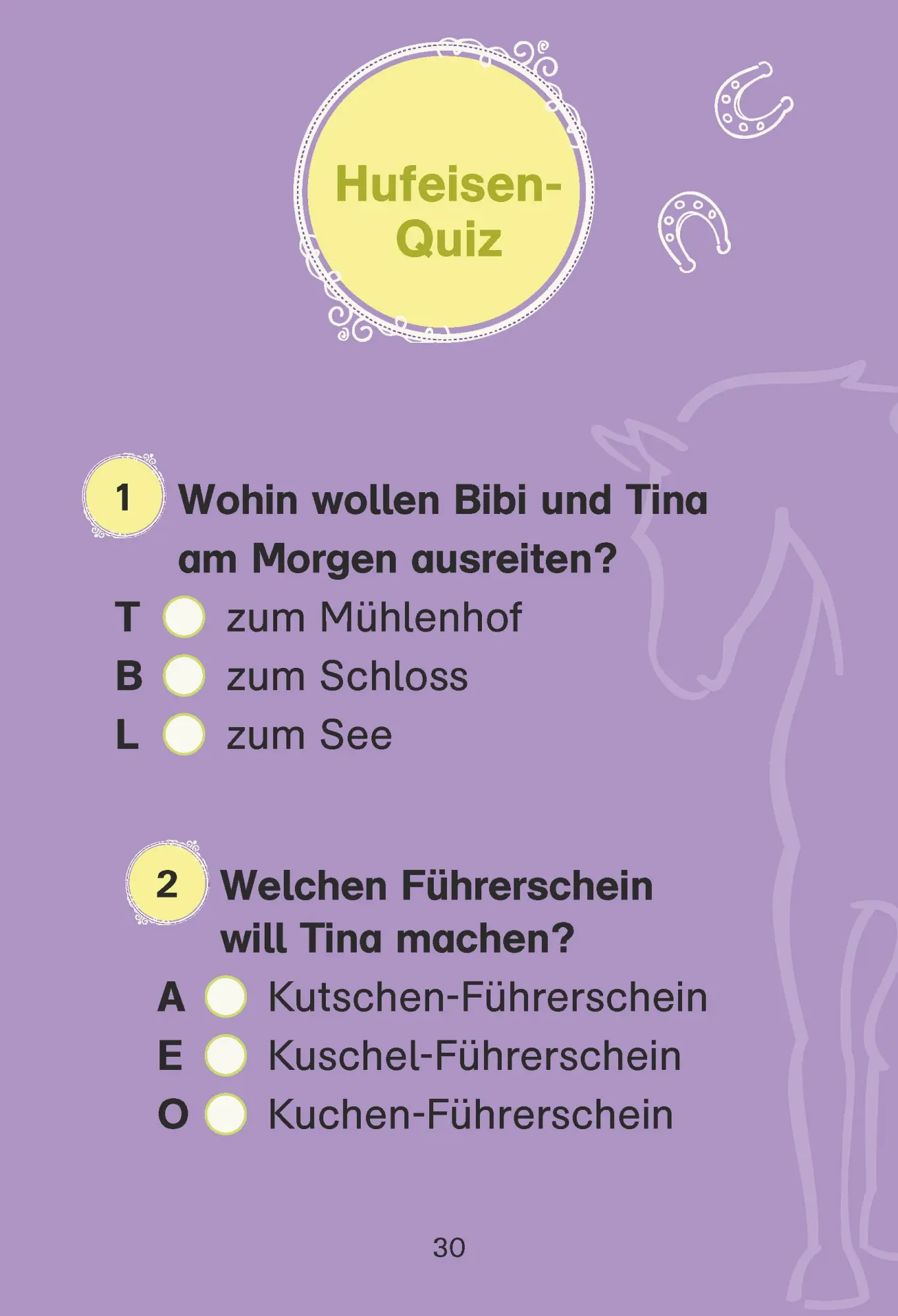 Bild: 9783129496930 | Bibi &amp; Tina: Tina in der Klemme | Leseanfänger 1. Klasse, ab 6 Jahren
