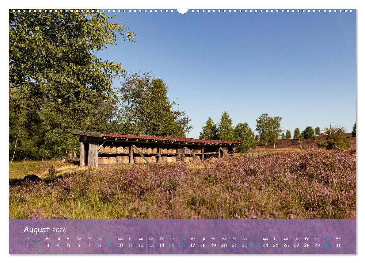 Bild: 9783457566930 | Im Herzen der Lüneburger Heide (Wandkalender 2026 DIN A2 quer),...