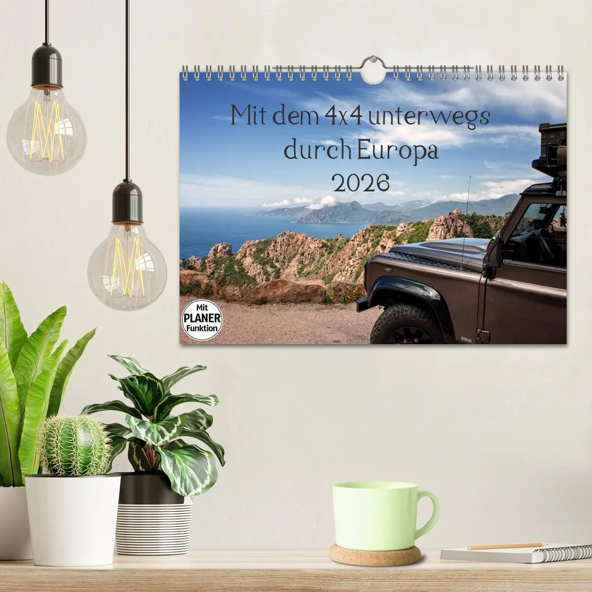 Bild: 9783457876930 | Mit dem 4x4 durch Europa (Wandkalender 2026 DIN A4 quer), CALVENDO...