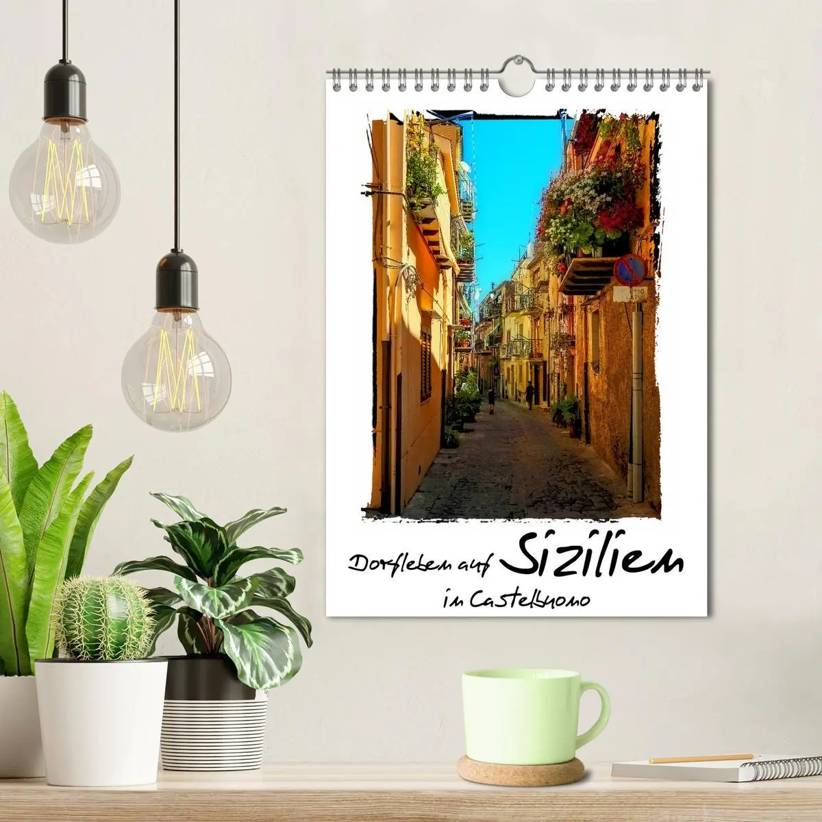 Bild: 9783516276930 | Dorfleben auf Sizilien (Wandkalender 2026 DIN A4 hoch), CALVENDO...