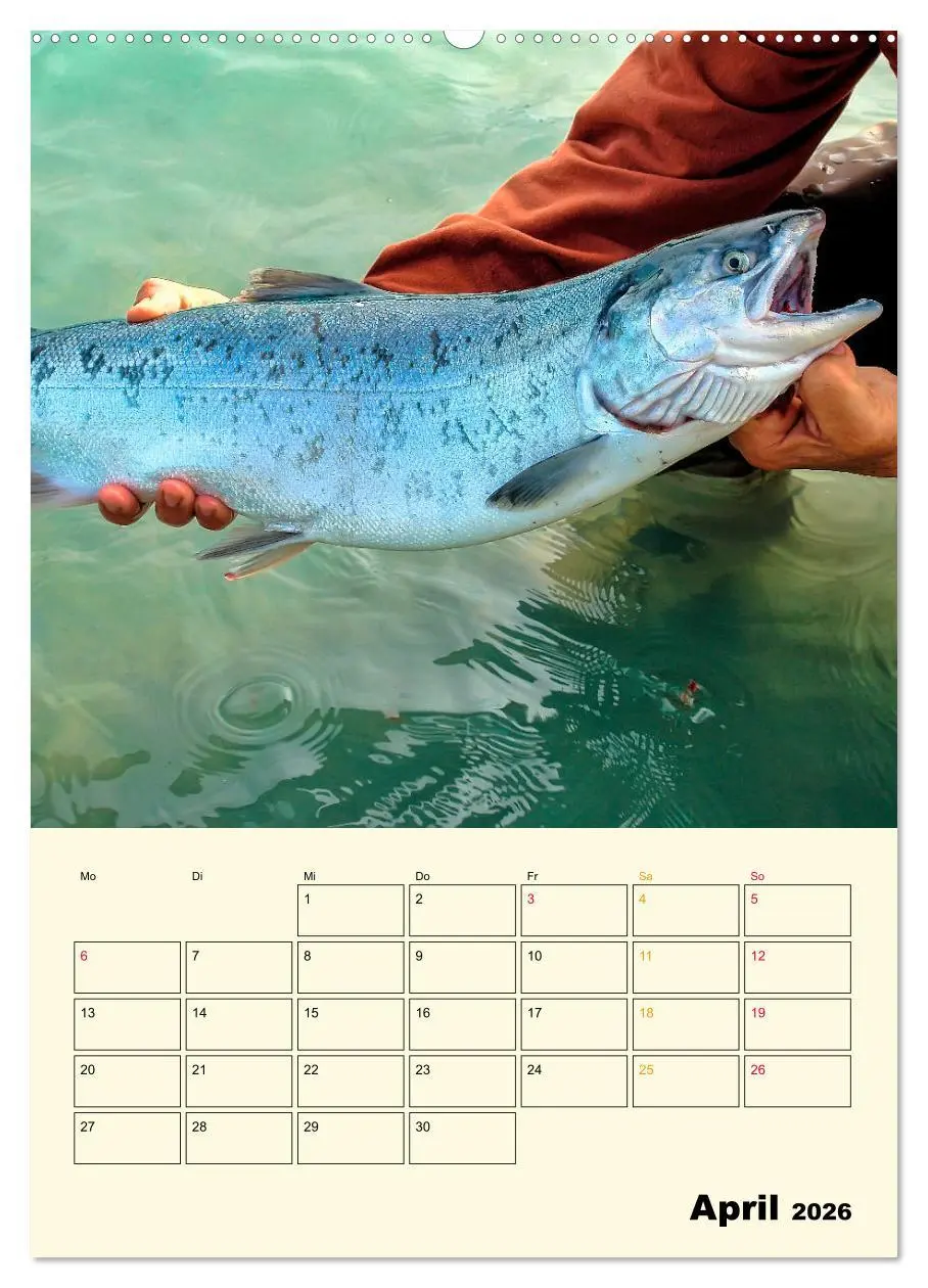 Bild: 9783516346930 | Angeln - extrem faszinierend (Wandkalender 2026 DIN A2 hoch),...