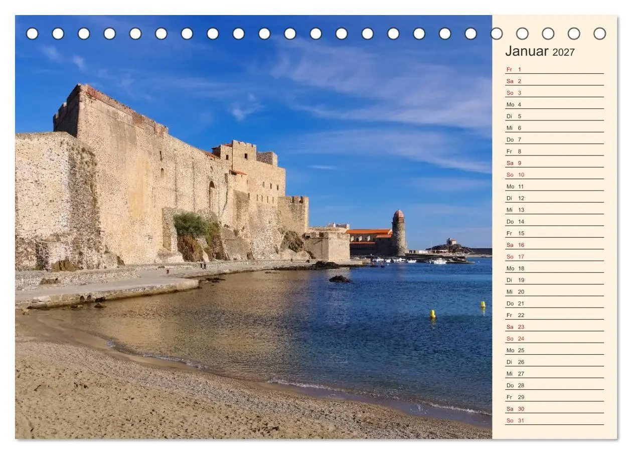 Bild: 9783569816930 | Collioure - Perle der Cote Vermeille (Tischkalender 2027 DIN A5...