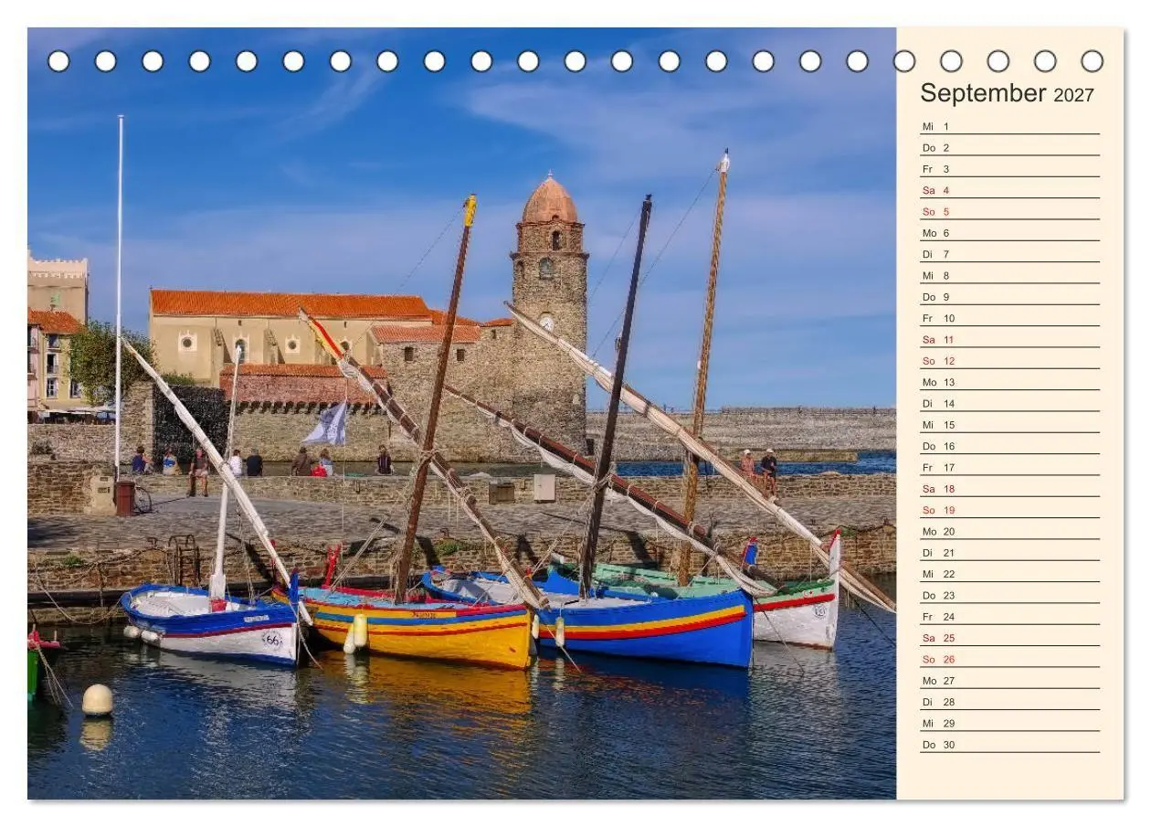 Bild: 9783569816930 | Collioure - Perle der Cote Vermeille (Tischkalender 2027 DIN A5...