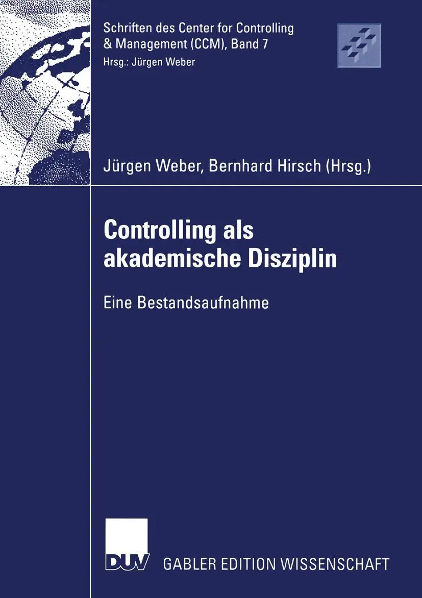Cover: 9783824476930 | Controlling als akademische Disziplin | Eine Bestandsaufnahme | Buch