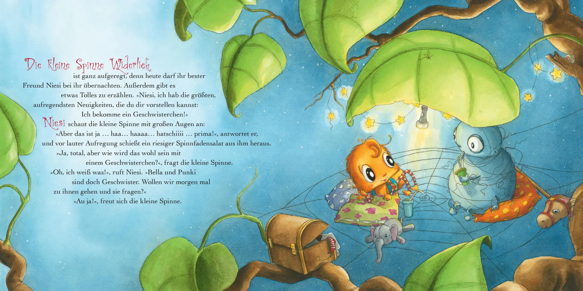 Bild: 9783833906930 | Die kleine Spinne Widerlich - Das Geschwisterchen Pappbilderbuch