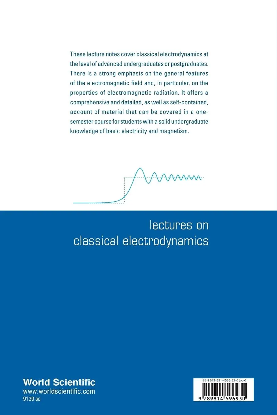 Rückseite: 9789814596930 | LECTURES ON CLASSICAL ELECTRODYNAMICS | Berthold-Georg Englert | Buch