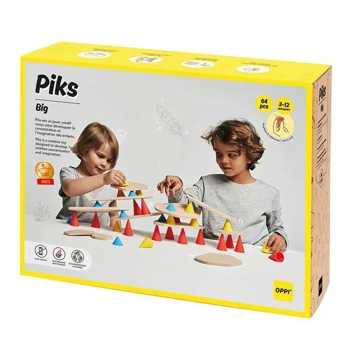 Cover: 3770012737030 | OPPI TOYS - Piks Stapelspielzeug Set big | Deutsch | 2025 | OPPI TOYS