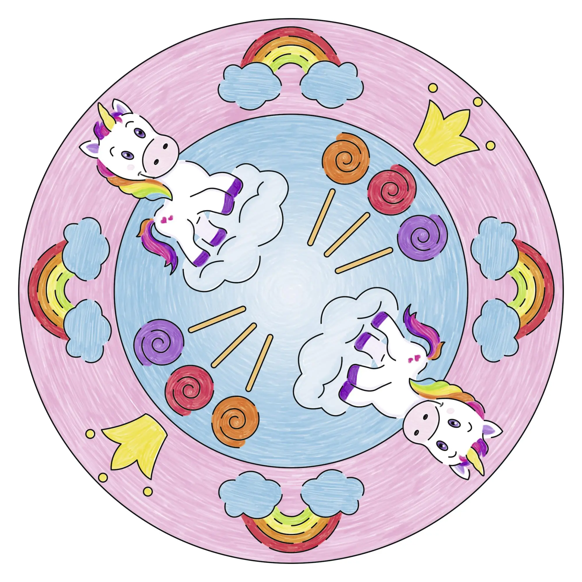 Bild: 4005556297030 | Mandala-Designer® Unicorn MD Midi | Spiel | Spieldauer: beliebig