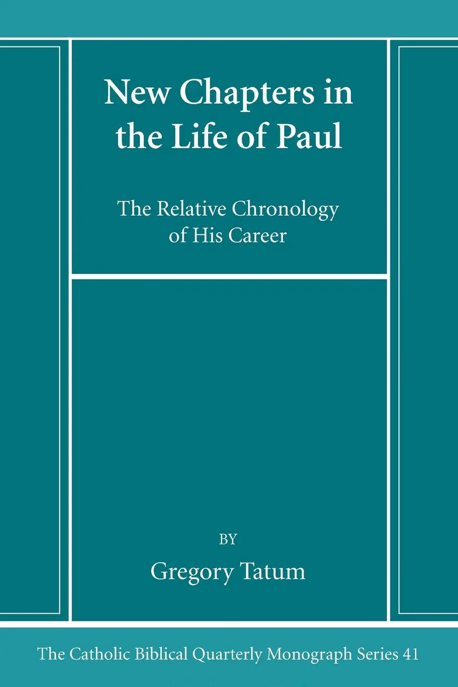 Cover: 9781666787030 | New Chapters in the Life of Paul | Gregory Tatum | Taschenbuch | 2023