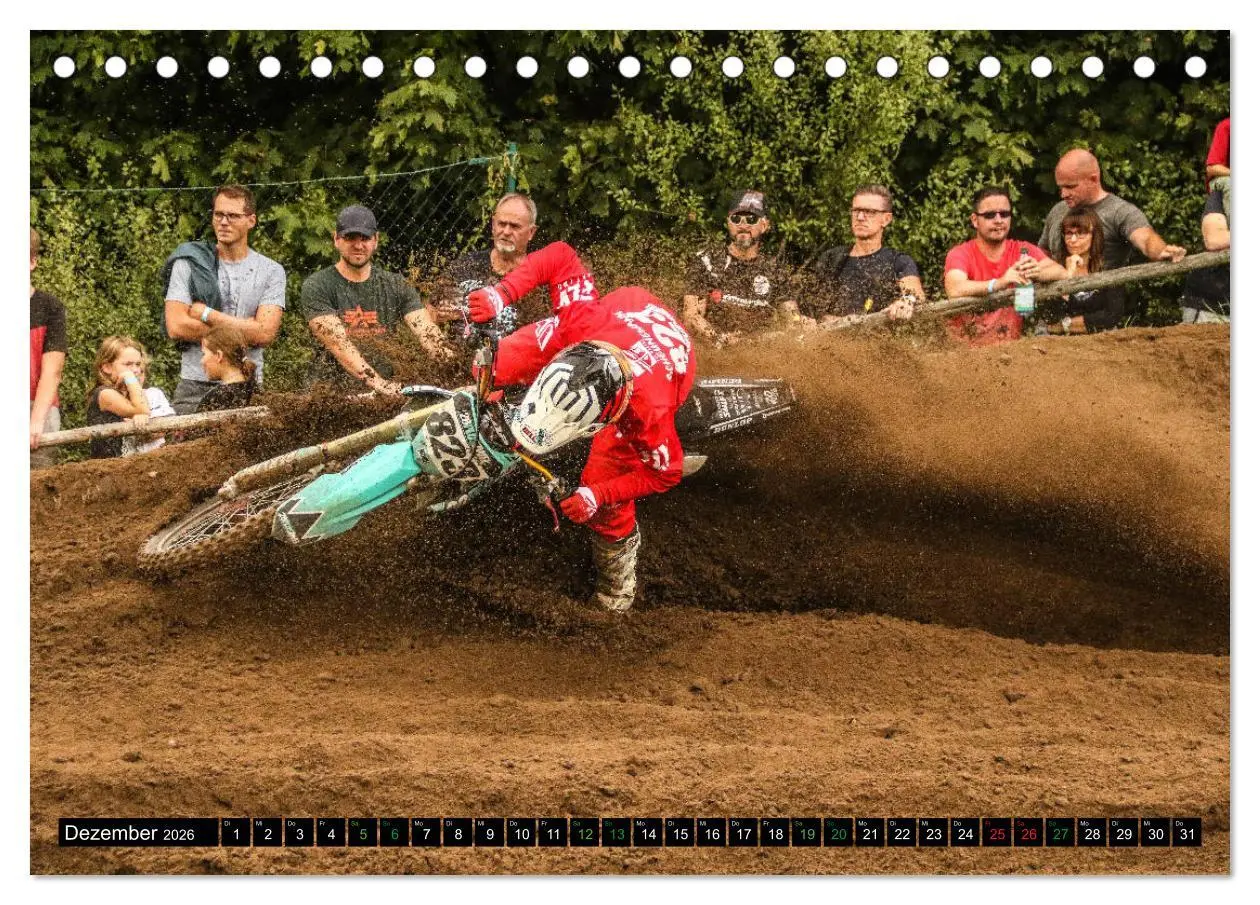 Bild: 9783457767030 | MOTOCROSS 2026 (Tischkalender 2026 DIN A5 quer), CALVENDO...