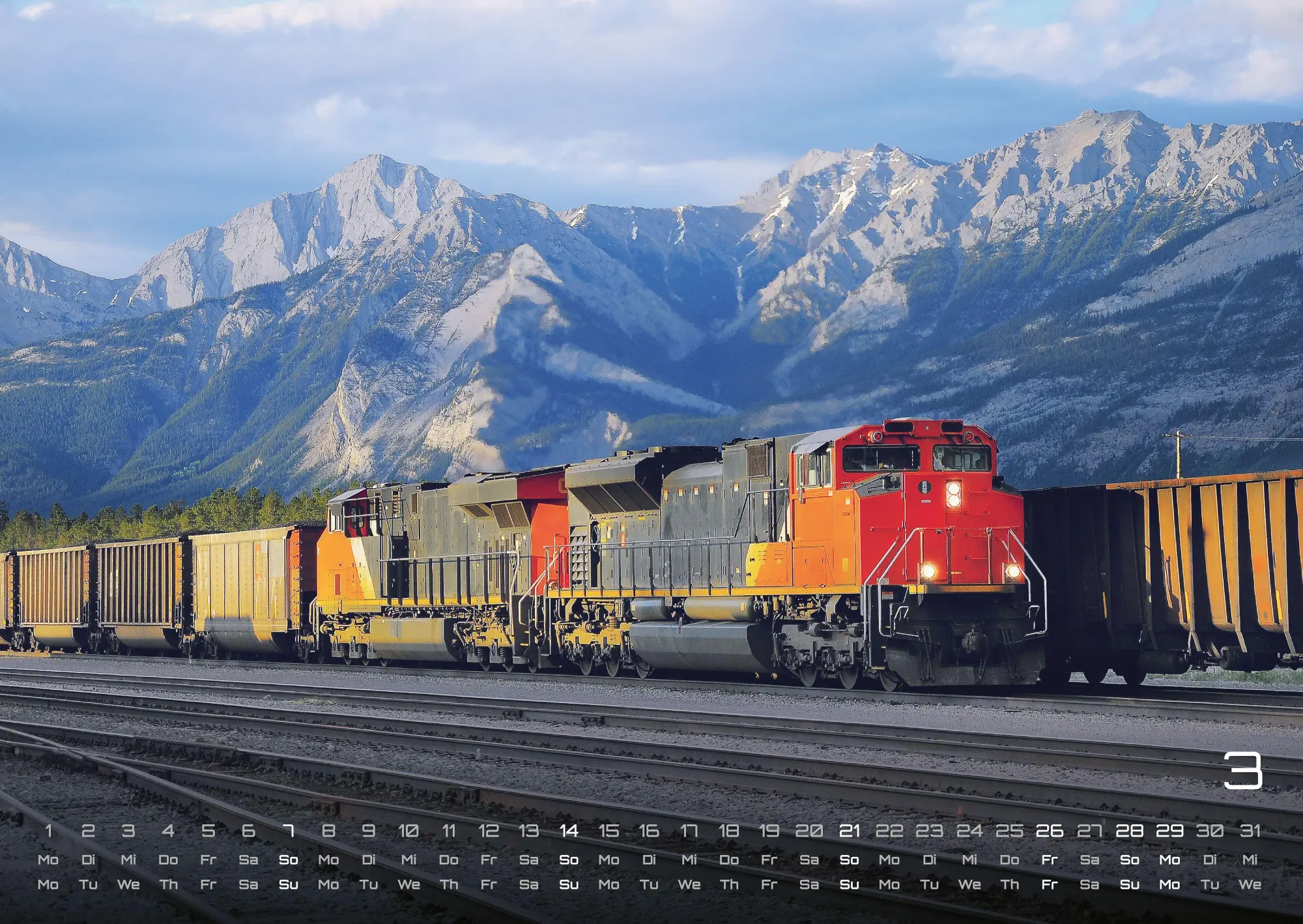 Bild: 9783986737030 | Eisenbahn - faszinierende Bahnwelt - 2027 - Kalender DIN A2 | de