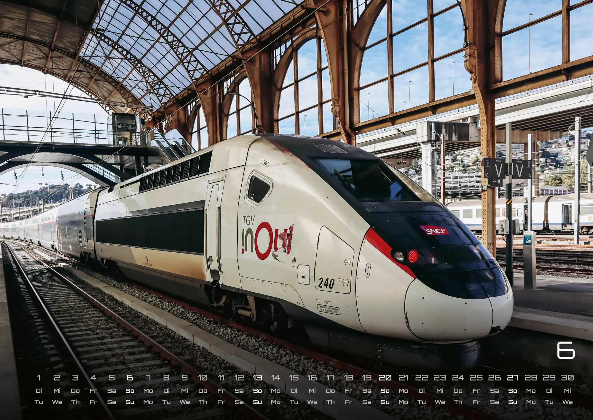 Bild: 9783986737030 | Eisenbahn - faszinierende Bahnwelt - 2027 - Kalender DIN A2 | de