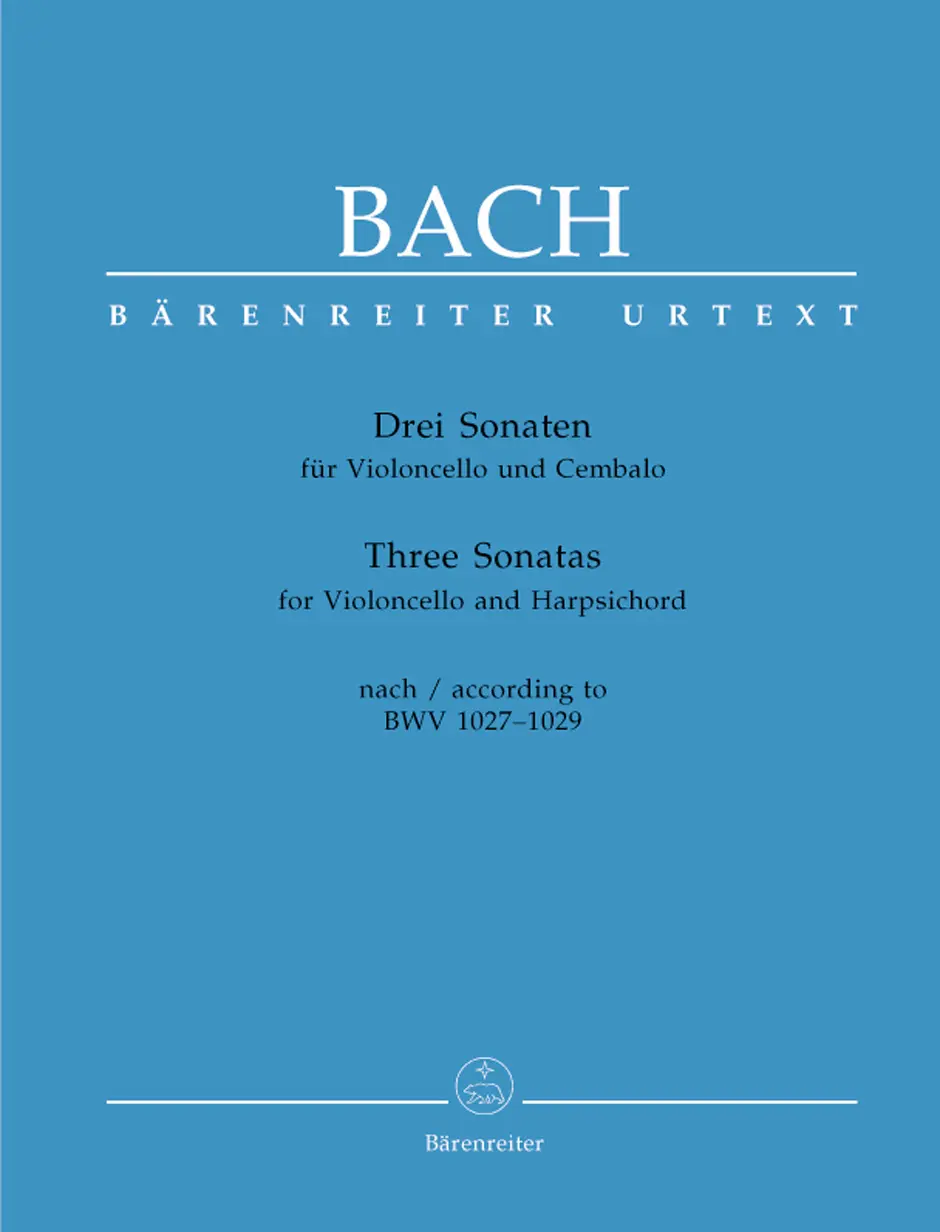 Three Sonatas For Violoncello And Harpsichord