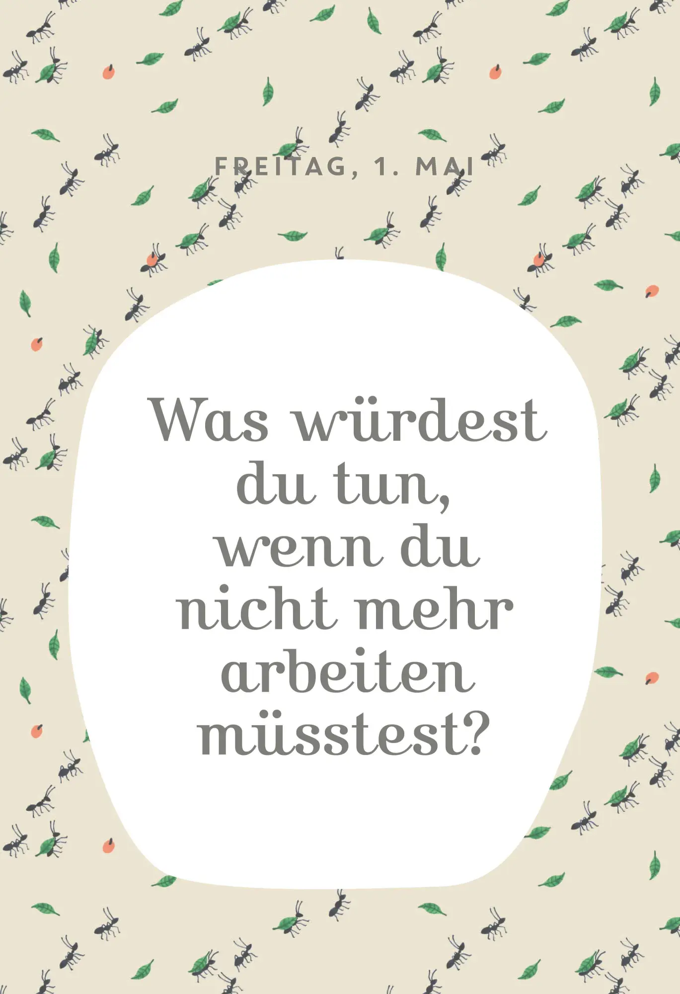 Bild: 4069095007130 | Der Flow Kalender - Tagesabreißkalender im Format 13 x 19 | Kalender