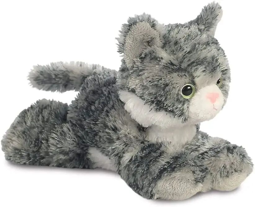 Cover: 5034566317130 | Aurora 31713 - Flopsies-Mini Katze Lily, grau, Schlenker-Plüschtier...