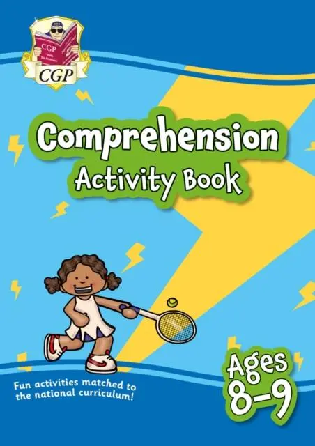 Cover: 9781789087130 | English Comprehension Activity Book for Ages 8-9 (Year 4) | Cgp Books