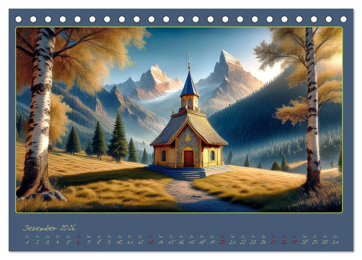 Bild: 9783457377130 | Landschaft romantisch gesehen (Tischkalender 2026 DIN A5 quer),...