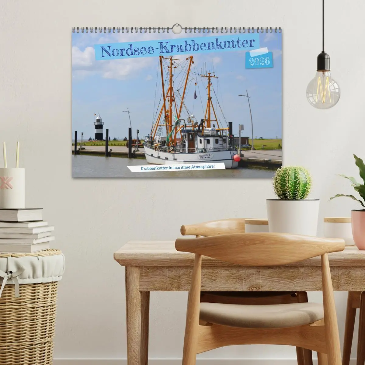 Bild: 9783457517130 | Nordsee-Krabbenkutter (Wandkalender 2026 DIN A3 quer), CALVENDO...