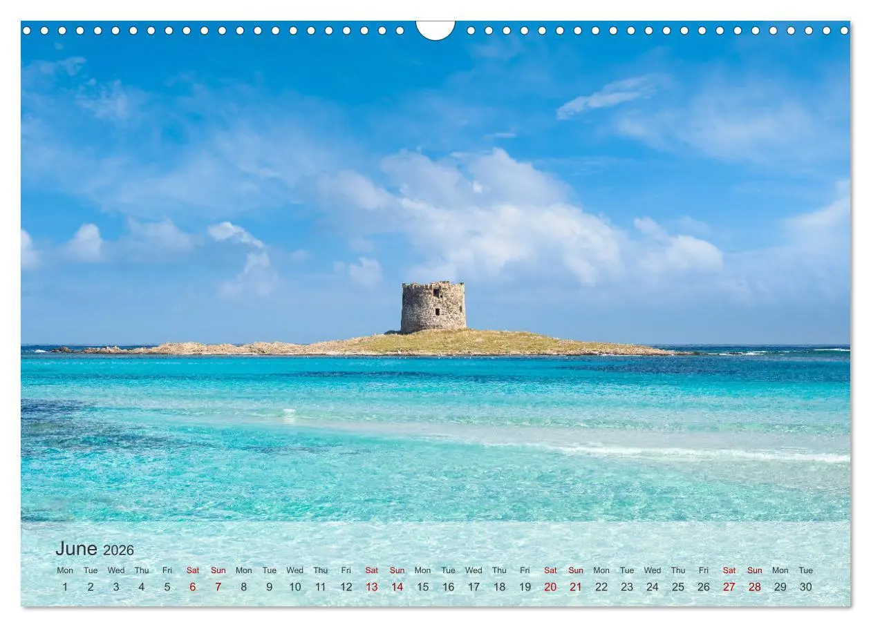 Bild: 9783516537130 | Wonderful Sardinia (Wall Calendar 2026 DIN A3 landscape), CALVENDO...