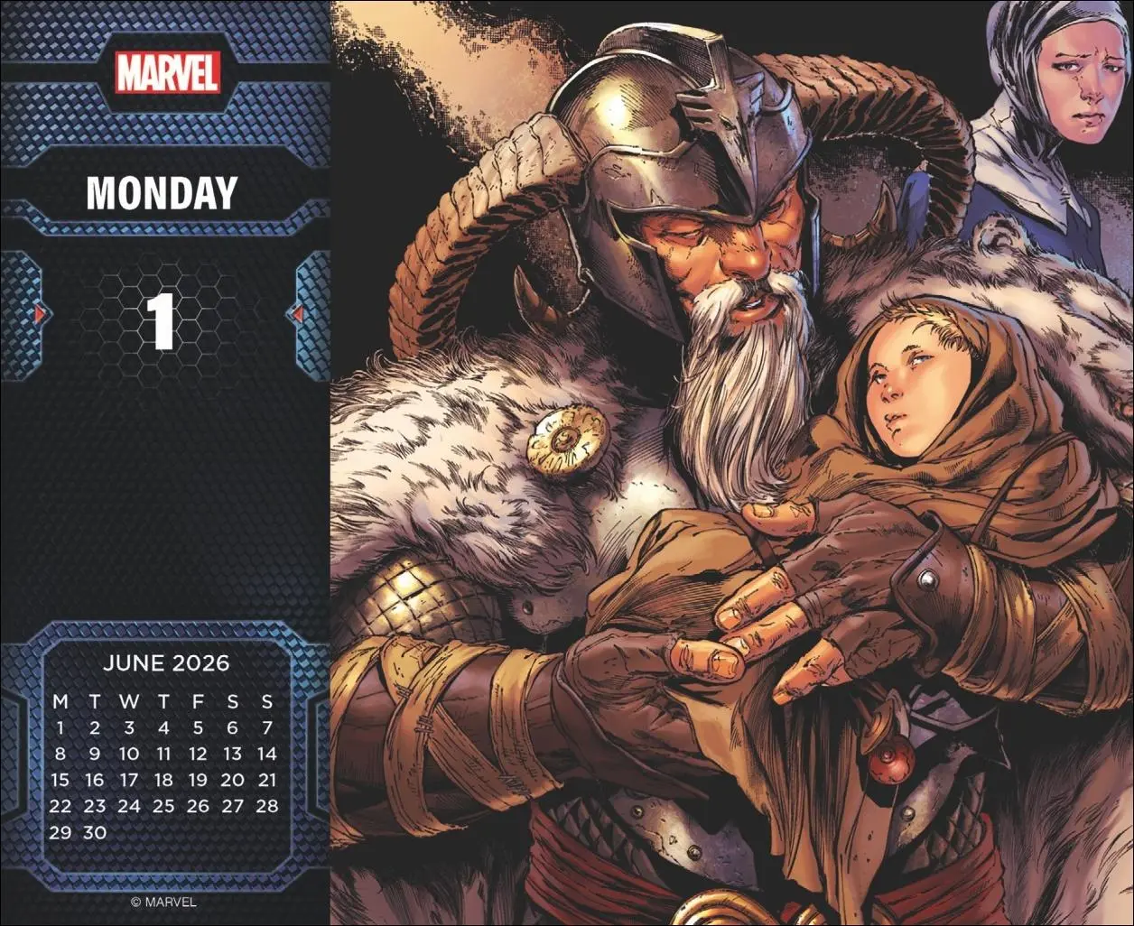 Bild: 9783840197130 | Marvel Comics Tagesabreißkalender 2026 | Kalender | Danilo | 320 S.