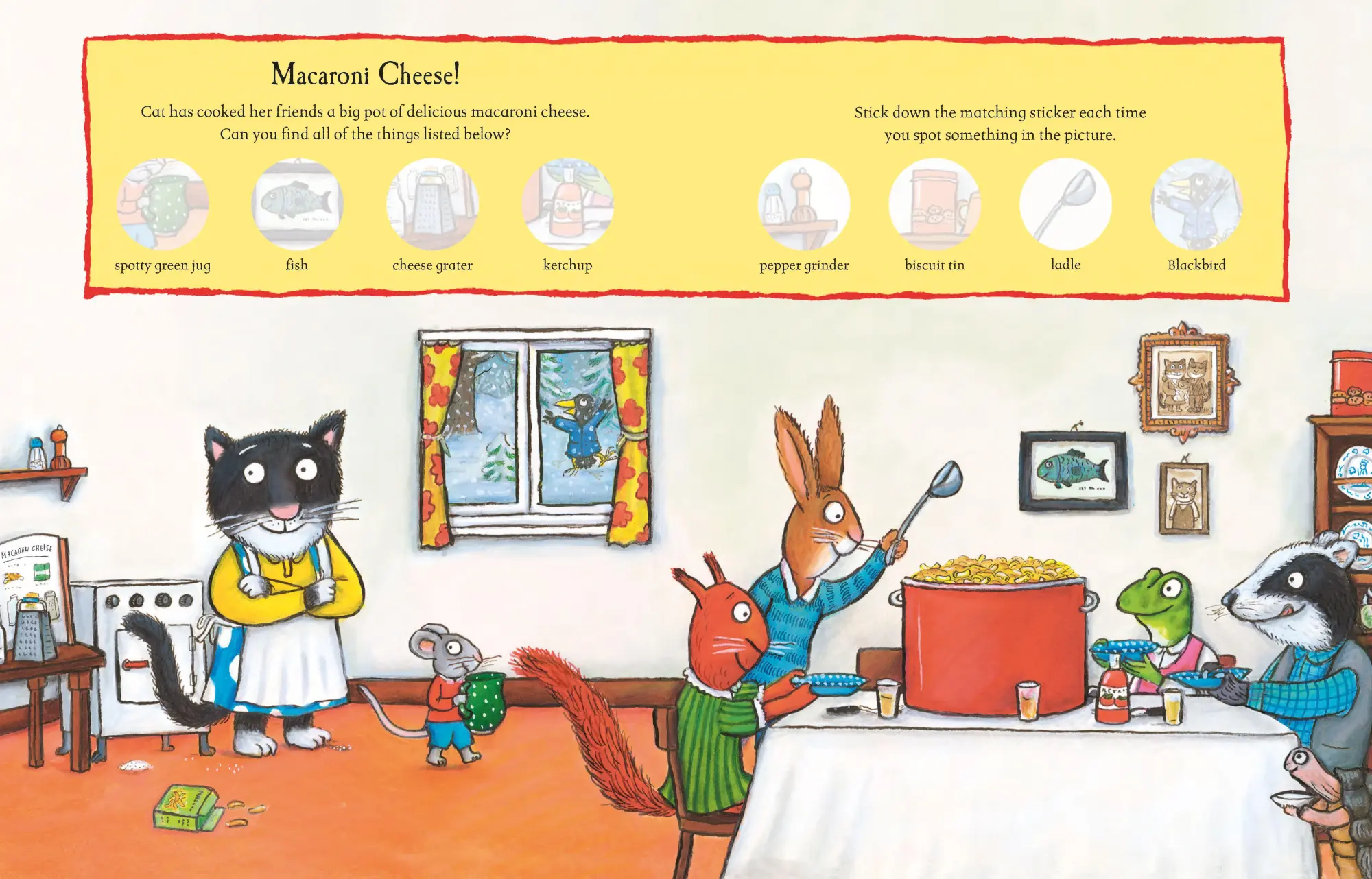 Bild: 9781035037230 | Tales From Acorn Wood: A Winter Sticker Book | Julia Donaldson | Buch