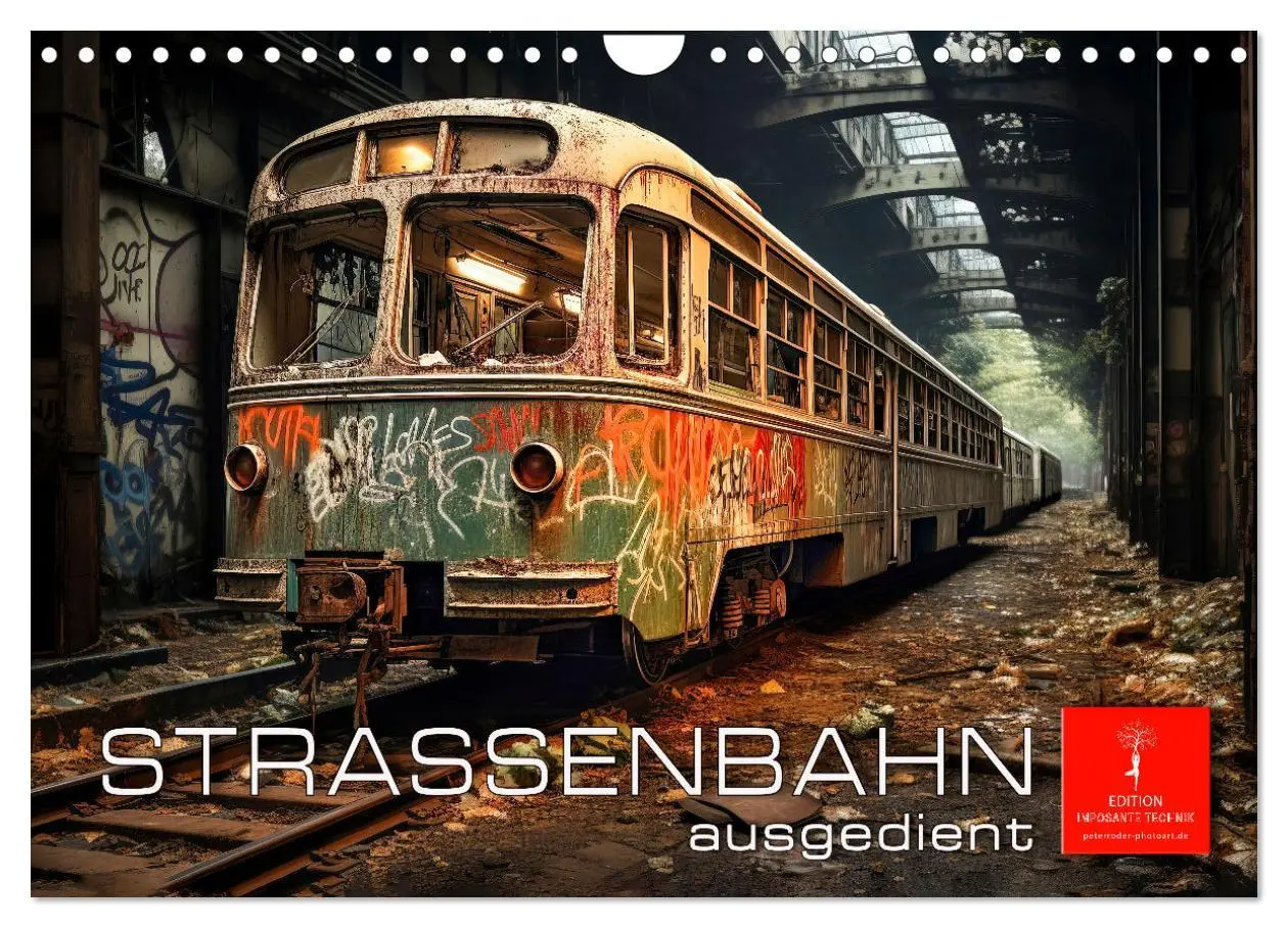 Cover: 9783457367230 | Straßenbahn ausgedient (Wandkalender 2026 DIN A4 quer), CALVENDO...