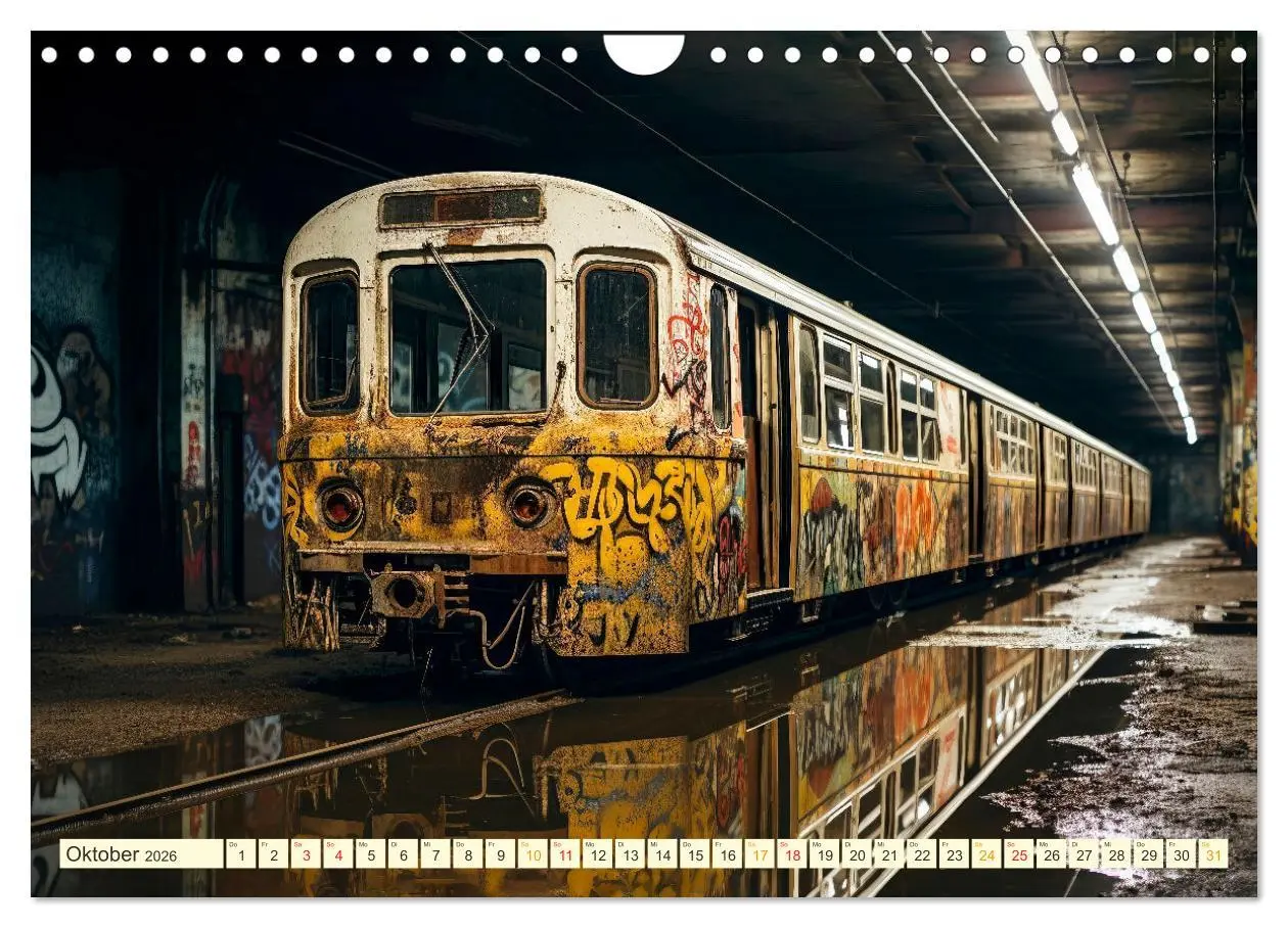 Bild: 9783457367230 | Straßenbahn ausgedient (Wandkalender 2026 DIN A4 quer), CALVENDO...