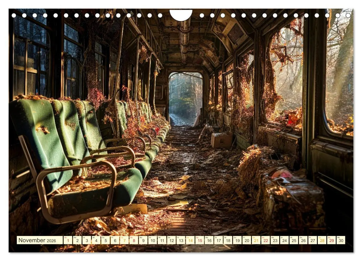 Bild: 9783457367230 | Straßenbahn ausgedient (Wandkalender 2026 DIN A4 quer), CALVENDO...